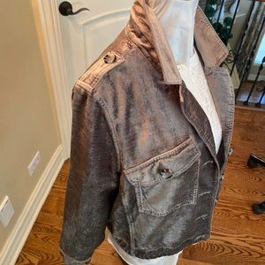 Cabi Sunday Topper #3377 Velvet/Velour Jacket